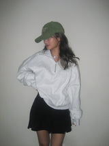 Corduroy logo ball cap (Green)