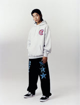 ゴシックCロゴフーディー / GOTHIC C LOGO HOODIE LIGHT GREY(CV2CFUM406A)