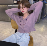 purple floral cardigan (6676062404726)