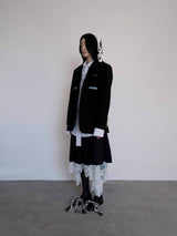 Black Corduroy Window Tailored Jacket (6635873632374)