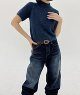 アルピンショートスリーブニット / Alpine short sleeve knit (5color)