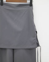 チャコールスカートパンツ / Charcoal Skirt Pants