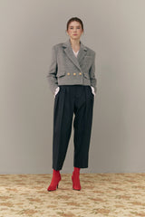 Gold button pants