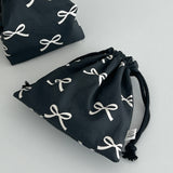 RIBBON STRING POUCH (2 color)