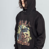 REBIRTH HOODIE ( STUD Ver.) - BLACK (6674940100726)