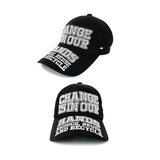 チェンジキャンペーンキャップ / CHANGE CAMPAIGN CAP ver.2_BLACK