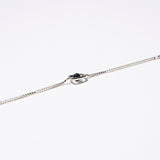 Rectangle UFO Onyx Bracelet (Silver)