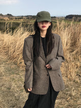 Tom check jacket
