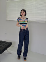 ノンフェードドウワイドパンツ/no.731 Non-Fade Dough Wide Pants