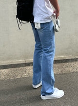 ネバーセミデニムパンツ