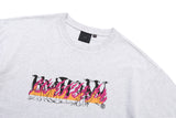 ブレイズロゴTシャツ/BLAZE LOGO TEE SHIRT_LIGHT GREY