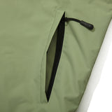 ラインブロックフーディージャケット/BSR2223FWJK029 LINE BLOCK HOODED JACKET CREAM KHAKI
