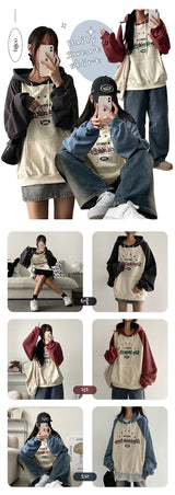 Finns Raglan Oversized Fit Zuri Hoodie