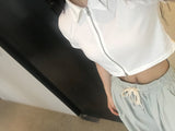Sunday crop zip up