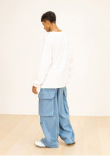 ディビジョンワイドカーゴパンツ/DIVISION WIDE CARGO STRING PANTS