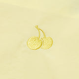 モノチェリークロップショートスリーブシャツ / MONO CHERRY CROP SHORT SLEEVE SHIRT [LIGHT YELLOW]