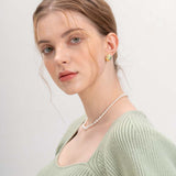 2022パントンストレイタムデイリーラウンドピアス/2022 Pantone Stratum daily round earring (BG)