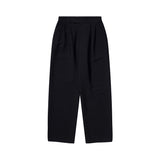 バックポイントツータックスラックス / BACK POINT TWO TUCK SLACKS - BLACK