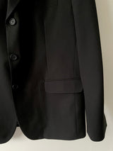 French 3 button set up blazer