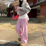 ナッピングエンブロイダリー2WAYジョガーパンツ / [Bellied made] napping embroidery two-way jogger pants
