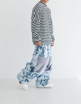 スーパーワイドパンツ / BSR2223FWPT012 DSXBR WSS SUPER WIDE PANTS MARBLE GRAY