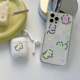 イエロー - カラフルドンドンゴヤン AirPods ケース_マット