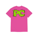 クラックT / Crack Tee - Neon Pink
