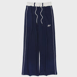 パイピングストレートスウェットパンツ/PIPING STRAIGHT SWEATPANTS (NAVY)