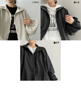 ウィンドブレーカージップアップ / a windbreaker with a zip-up