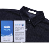Moment raw material denim short-sleeved shirt (3 colors)
