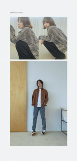 セーライン コットン シャツ S102 / Saline Cotton Shirt S102 Soybean Ivory