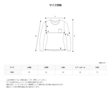 ASCLO Uネックシルケット長袖Tシャツ(4color)