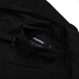 ウィンドブレーカーフーデッドリバーシブルジャケット/BSR2223FWJK036 TWAN WINDBREAKER HOODED REVERSIBLE JACKET CREAM/BLACK