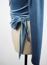 ベルベッドミニラップカーディガン/Velvet Mini Wrap Cardigan (3color)