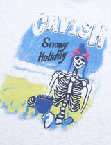 スノーウィホリデースウェットシャツ/SNOWY HOLIDAY SWEATSHIRT LIGHT GREY(CV2CFUM465A)