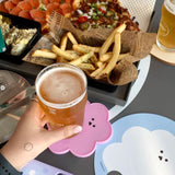 カップコースター/Chanibear cup coaster - Purple