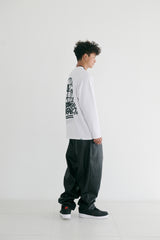 ワールドワイドジャージロングスリーブ / BSR2223FWPO036 WORLD WIDE JERSEY LONG SLEEVE WHITE