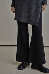 サイドスリットタートルネック/SIDE SLIT TURTLENECK_CHARCOAL