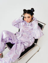 メロースーパーワイドベンティレーションパンツ / BSR2223FWPT014 MELLOW SUPER WIDE VENTILATION PANTS HOLOGRAM PINK