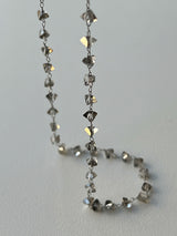 アイスブラックブルーチョーカー / Ice black blue choker