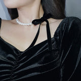 ラブリーリボンベルベットチョーカー/lovely ribbon velvet choker
