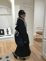 ヴェリエットハイネックロングコート