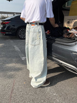 snow wide denim PT -2C