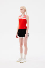 ドゥードゥルチェリードルフィンパンツ / DOODLE CHERRY DOLPHIN PANTS [BLACK]