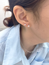 [92.5silver] essential cubic piercing (2sizes)