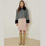 ポッシュショートコート / Posh short coat (black)