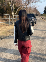 Shadow leather jacket 
