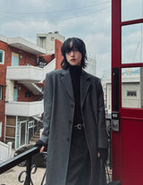 イブンマキシウールローブコート(3color)