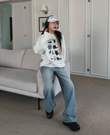 チェアフーディー/Chair Hooded T-shirt (2color)