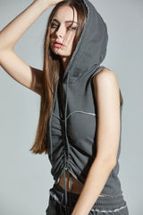 スリーブレスフーディ / SLEEVELESS HOODY